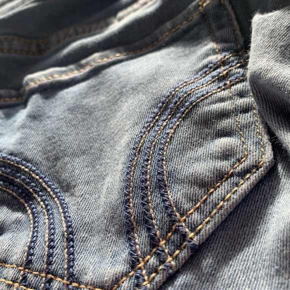 Hollister Blue skinny jeans size 3L. W-26 L-31 - Picture 8 of 13